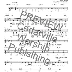 My Soul Sings by Ellie Giordano and Emma Haylett (Lead Sheet in Ab)